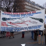 Manifestation contre le nuclaire  Paris le 17 janvier 2003 photo n13 